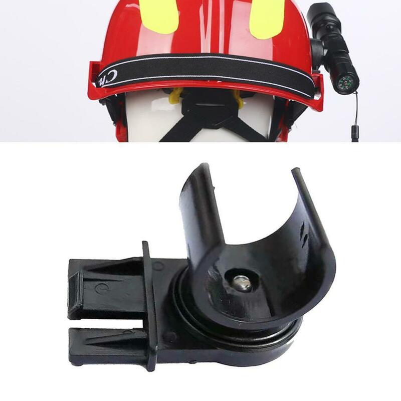 Soporte de linterna táctica para casco, Stents de linterna negra para escalada en exteriores, F2, accesorios para casco y linterna