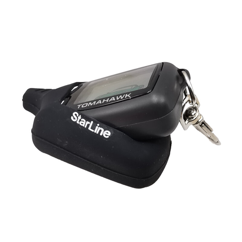 1 Pcs Silicone Car Key Case Cover For Original Starline B9/B91/B6/B61/A91/A61/V7 Keychain Car Remote 2 Way Alarm