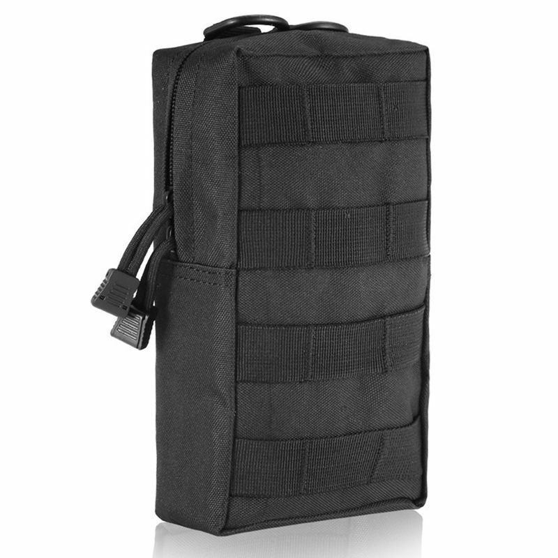 Outdoor Tactical pokrowiec Molle Bag Utility kieszonka EDC Belt polowanie saszetka biodrowa Military Airsoft Wargame dodatek do torby na plecak