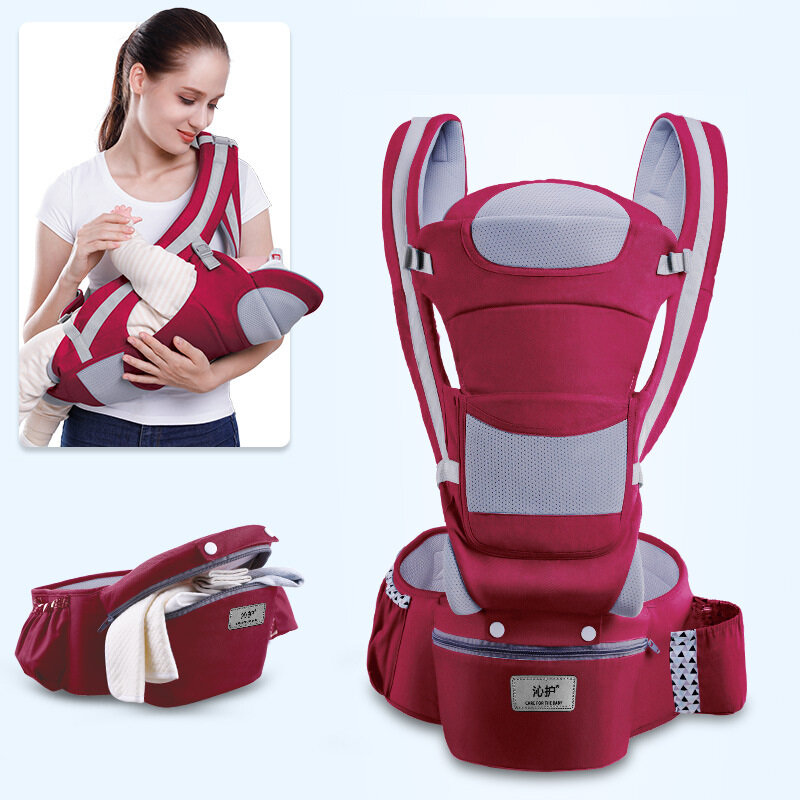 Sangle de soutien du cou pour bébé Electrolux, sac à dos pour bébé, siège de hanche pour enfant, taille, kangourou pour voyage, toutes saisons, 0-30 mois