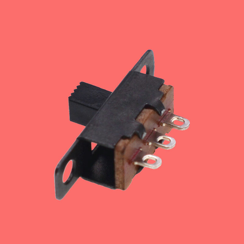 Cltgxdd Toggle Switch SS12F15G5 Vertical 3 Pin  2 Position 1P2T With Fixed Hole Interruptor ON-OFF Slide Switch PCB Mount