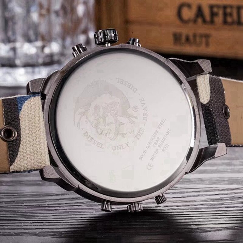 Diesel-Luxus Marke quarz frauen Uhren Quarz Uhr Edelstahl Band armbanduhr klassische business kleid männer uhr
