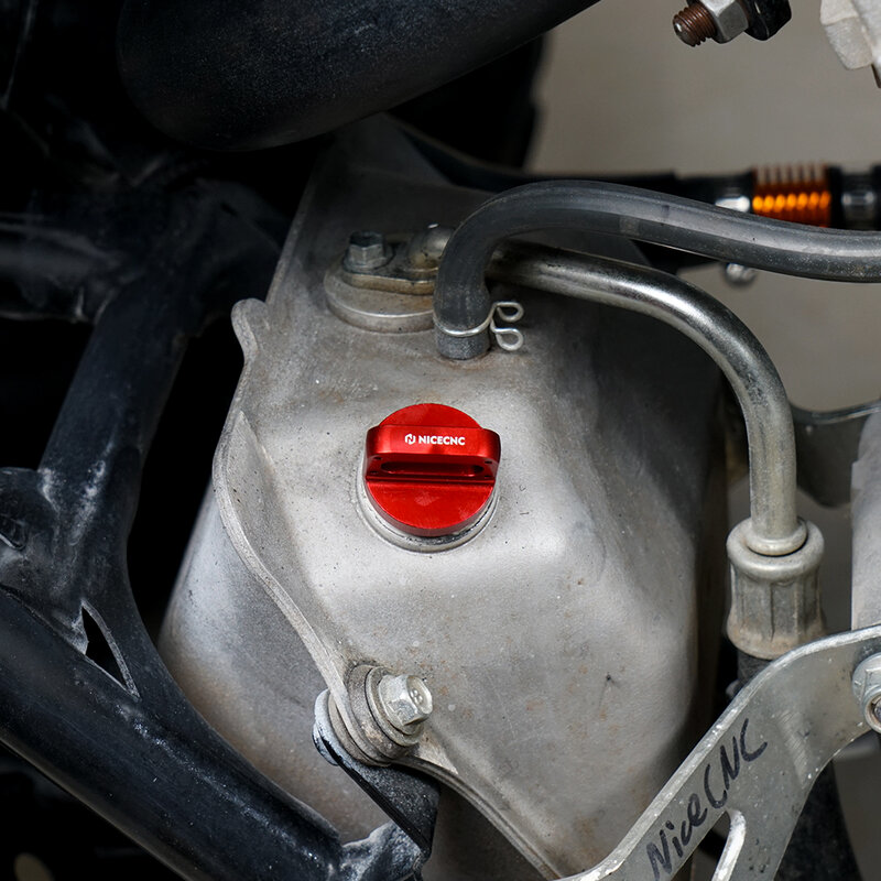 Dipstick de aceite ATV para Yamaha Raptor 700 700R YFM 700RW 700RSE Raptor 660R YFZ450 YFM700RW YFM700RSL, accesorios de repuesto rojo