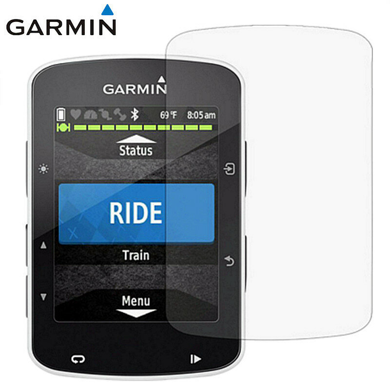 Layar LCD Lengkap 2.4 "Inci Asli untuk GARMIN EDGE 520 Pengukur Kecepatan Sepeda Tampilan Pengganti Perbaikan Pelindung Penutup Belakang