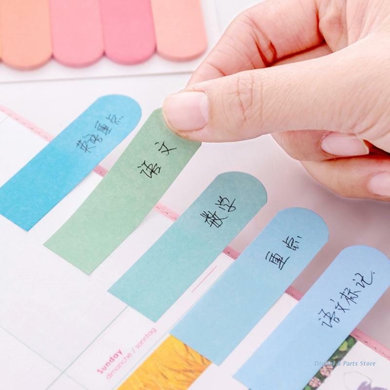 M17F 60x 6 Colors Sticky Tabs Memo Papers Message Reminder for student Teacher Staff