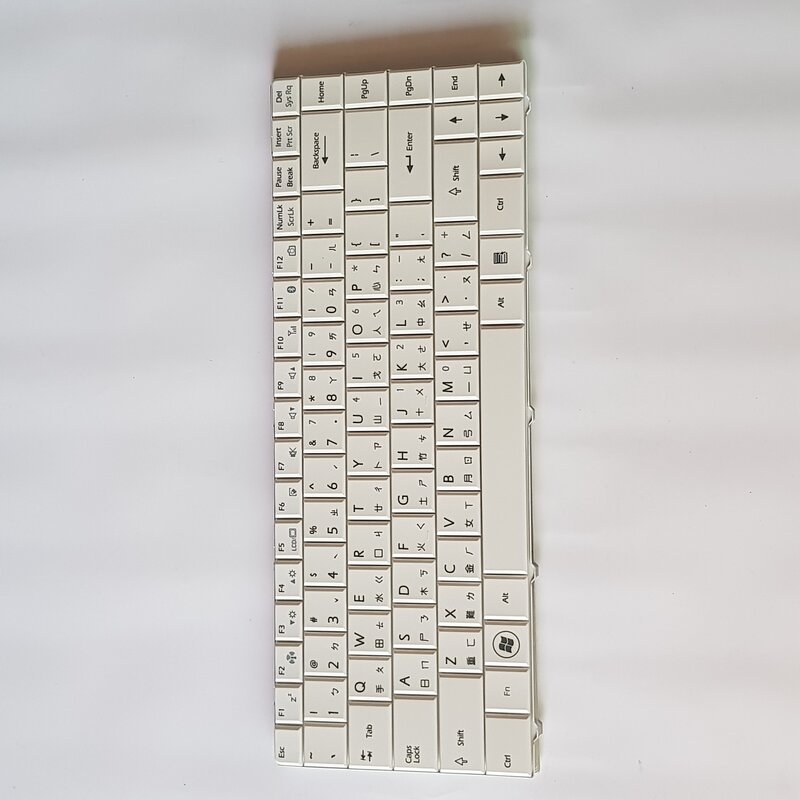 แป้นพิมพ์สำหรับแล็ปท็อปสำหรับ Gigabyte M1305 M1305X I1320 TW แบบดั้งเดิมจีนกรอบสีขาว