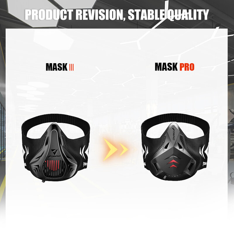 Спортивная маска FDBRO 3.0, маска для спортивных тренировок на выносливость, бега, кардио-упражнений, походов в высокогорную местность