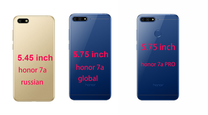 Coque souple de 5.45 pouces pour Huawei Honor 7A / 7a Prime, housse de téléphone avec motif chat, version russe