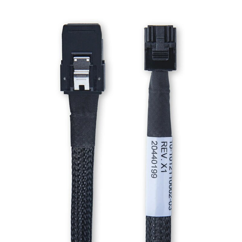 10Gtek Internal Mini SAS HD SFF-8643 untuk Mini SAS SFF-8087 Kabel 0.5-m(1.6ft), 2 Pack