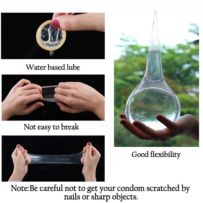 100/200/500pcs Condoms Best Quality Slim Condom For Men Safe Contraception Penis Sleeve Kondom Adult Sex Products