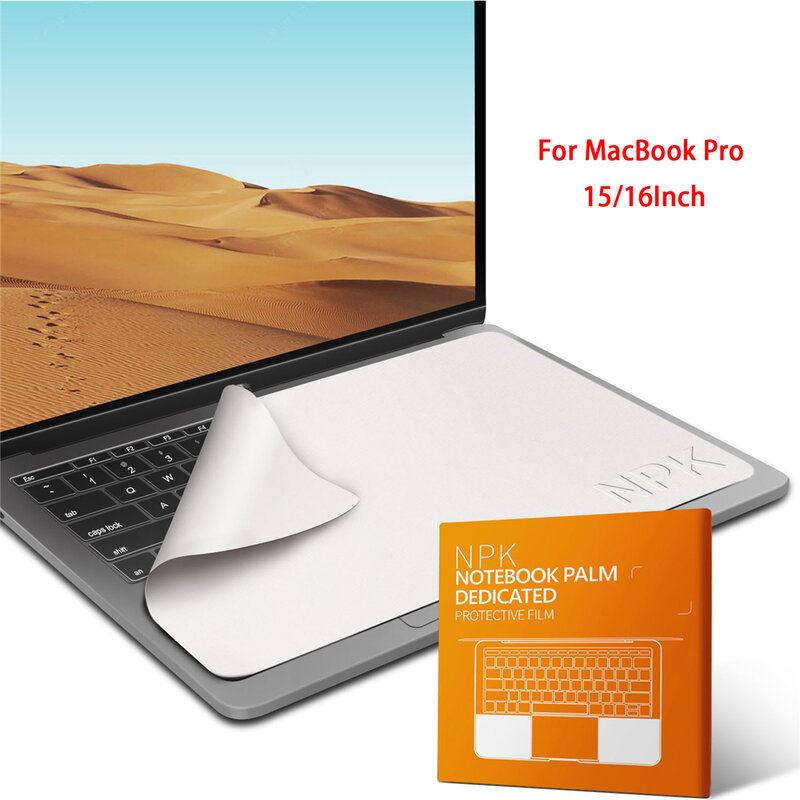 Sampul Selimut Keyboard Notebook Palm Lapisan Pelindung Serat Mikro Tahan Debu Kain Pembersih Layar Laptop MacBook Pro 13/15/16 Inci