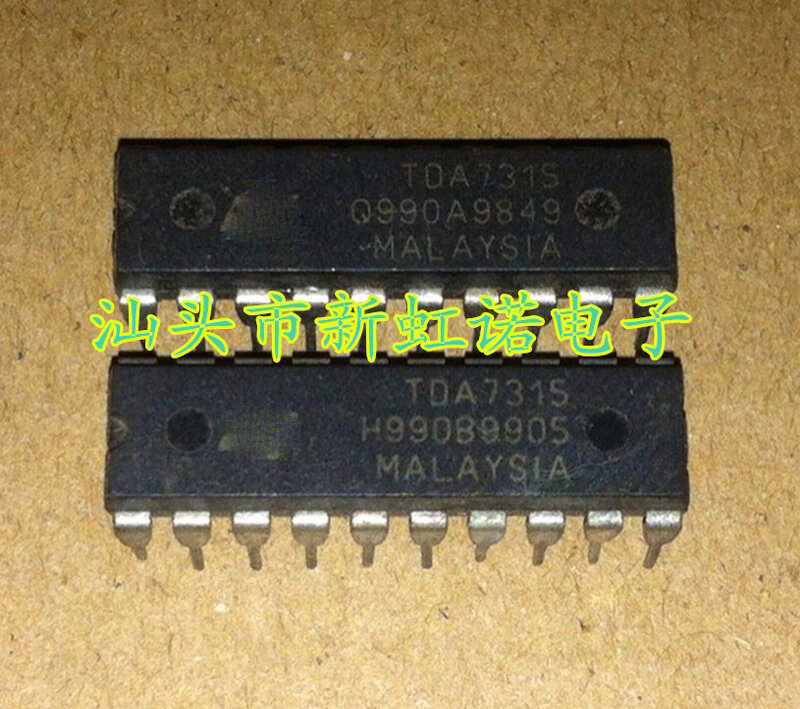 5 pçs/lote novo tda7315 circuito integrado ic boa qualidade em estoque