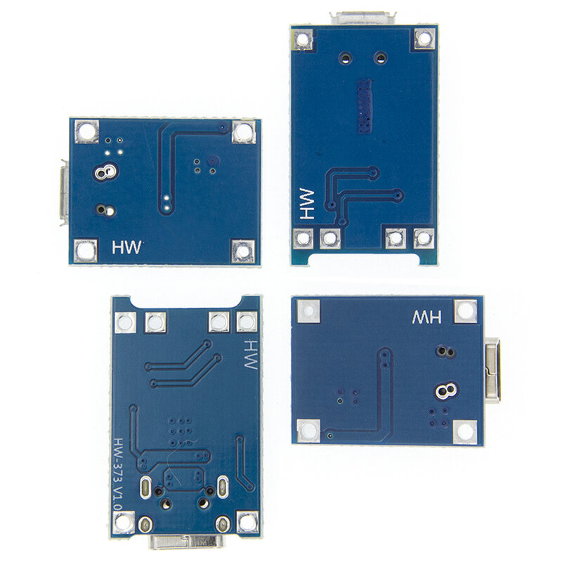 마이크로 USB 18650 리튬 배터리 충전 보드 충전기 모듈, TP4056 + 보호 이중 기능, 5V 1A