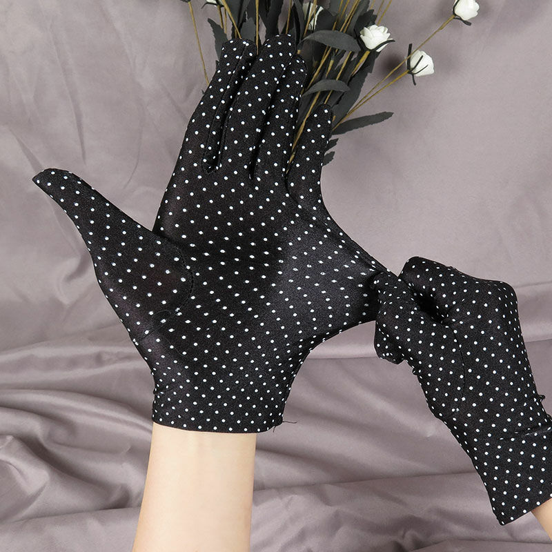 Spandex gloves women's thin breathable high elastic summer sun protection, outdoor cycling, thickening, autumn and winter warmth