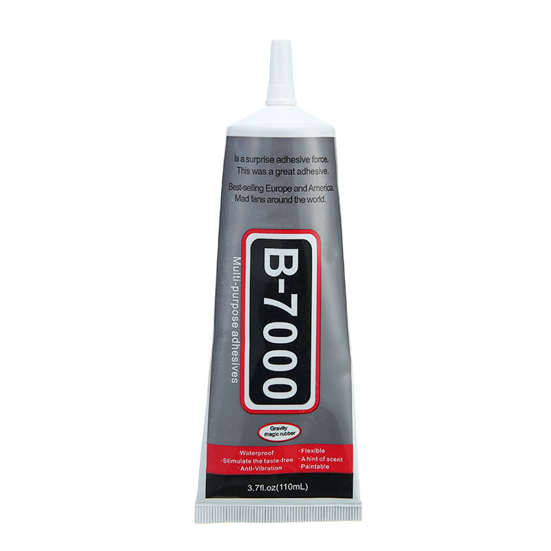 B7000-Super Glue Clear Liquid Adhesive Glue, Multi Glue, DIY Jewelry, Nail Cell Phone, Repair, 15 ml, 25 ml, 50 ml, 110ml, 1Pc