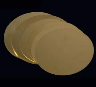 Латунная круглая пластина из чистой меди обработка лазерной резки латунная пластина медный материал