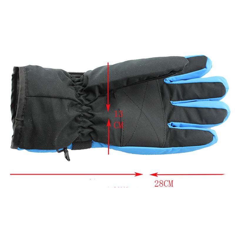 Winter ski gloves windproof waterproof riding cold warm gloves