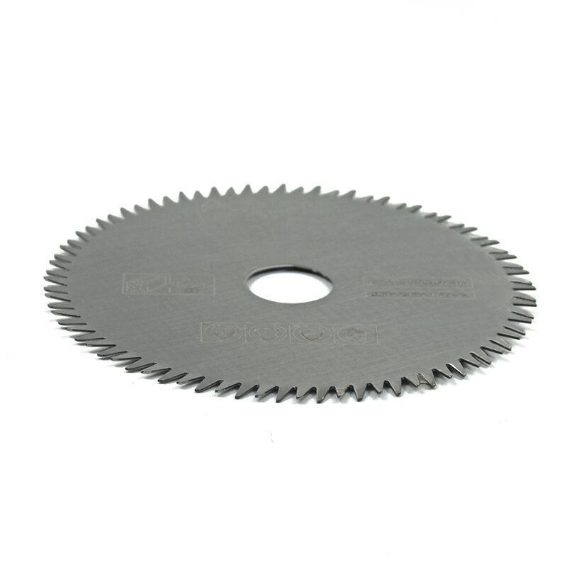 XCAN-Mini hoja de sierra Circular eléctrica HSS, accesorios de herramientas eléctricas, disco de corte de madera/Metal, 85mm de diámetro, 10/15mm, 80 dientes, 1 unidad