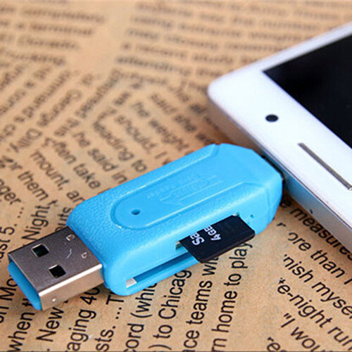Pen Drive 2 in 1 USB lettore di Schede di OTG Ad Alta Velocità Flash Drive Reale Capacità di Memoria Bastone Vestito Per Il Telefono ofertas con sped. gratis