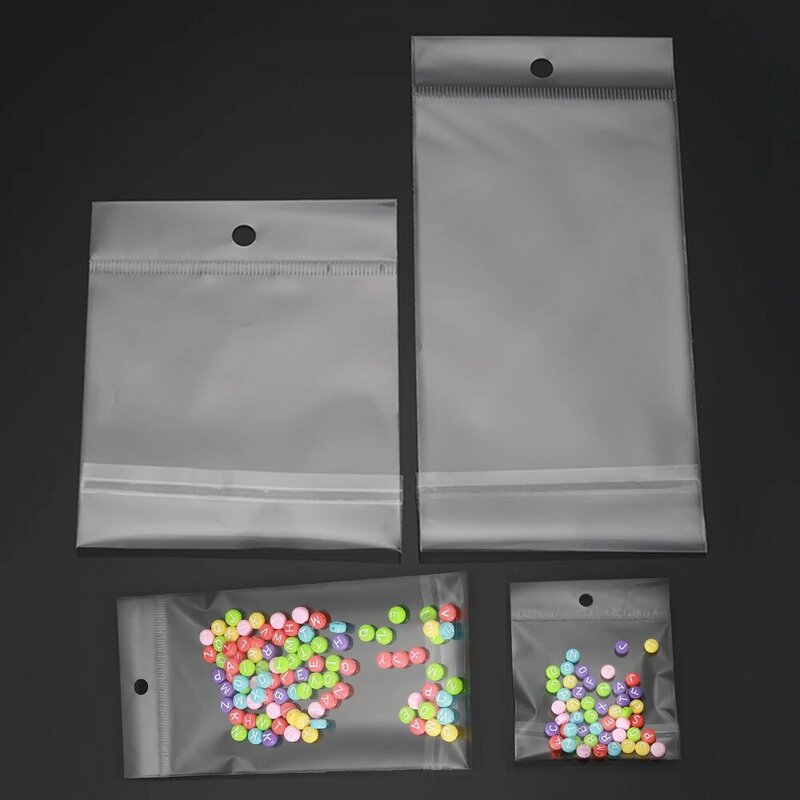 Прозрачные самоклеящиеся целлофановые пакеты разных размеров, 100 шт., самозапечатывающиеся пластиковые пакеты для конфет, упаковочные пакеты для ювелирных изделий