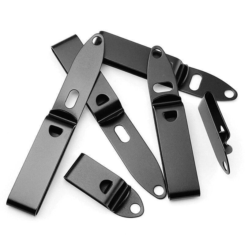 1 قطعة الفولاذ المقاوم للصدأ Kydex الخصر كليب العالمي سكين Scabbard الخصر كليب K غمد تحمل كليب Kydex K كليب حزام كليب