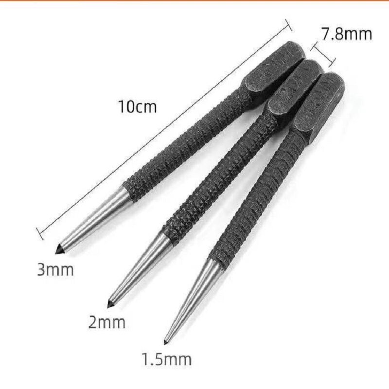 26 Pcs Woodworking Chamfer Drilling Tools Drill Bits Set Wood Plug Cutter Three Pointed Countersink Drill Bits With L-Wrench
