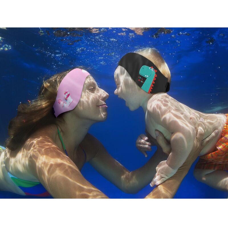 Ikat Kepala Renang Tahan Air untuk Anak Tali Pelindung Telinga Jauhkan Air Yang Dapat Disesuaikan untuk Mandi Berenang Tali Telinga Menyelam