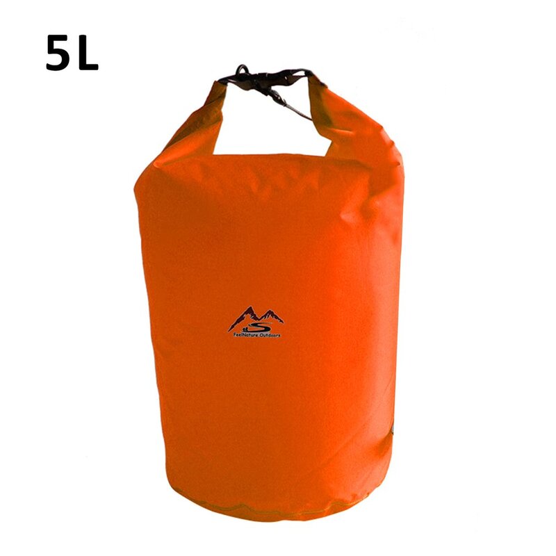 5L/10L/20L/40L กระเป๋ากันน้ำแห้งกลางแจ้งกระเป๋ากันน้ำกระเป๋าอุปกรณ์แห้งแบบลอยน้ำสำหรับพายเรือตกปลาล่องแพว่ายน้ำ