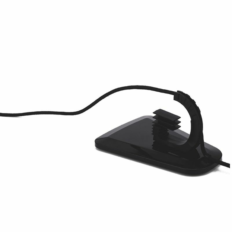 Cuerda elástica para ratón soporte para cables de cable para Mouse Clip de fijador titular
