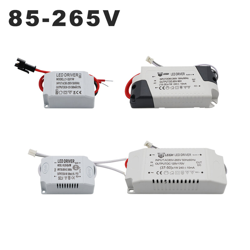 220V LED Driver Constant Current 300mA 240mA Output 1-50W Power Supply External Lighting Transformer For LED Ceiling Light