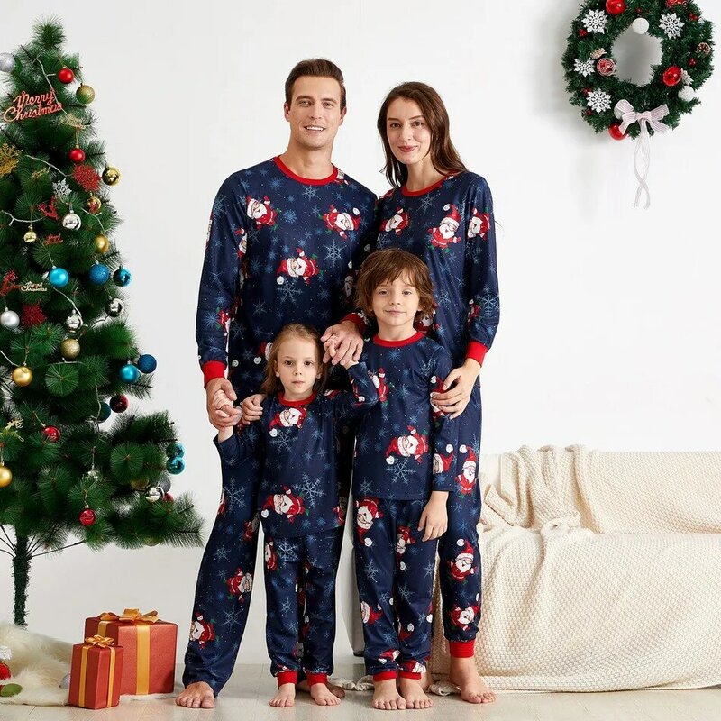 Christmas Paternity Suit Household Printing The Two-piece Outfit