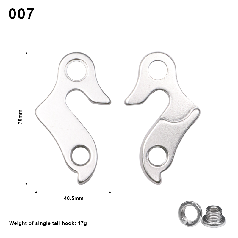 1PC Universal Bike Alloy Rear Derailleur Hanger Racing Cycling Mountain Road Bicycle Frame Gear Tail Hook Parts MTB Accessories
