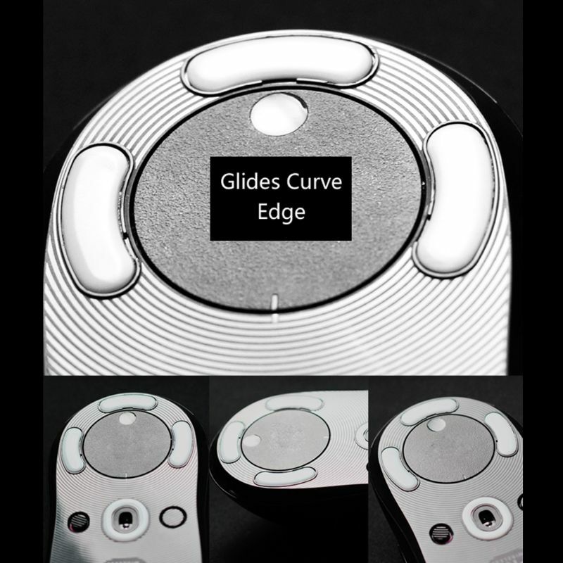 2 เซ็ต/แพ็คTiger Mouseเมาส์สเก็ตสำหรับLogitech G403 G603 G703 เมาส์สำหรับเล่นเกมเมาส์สีขาวGlides Curve E