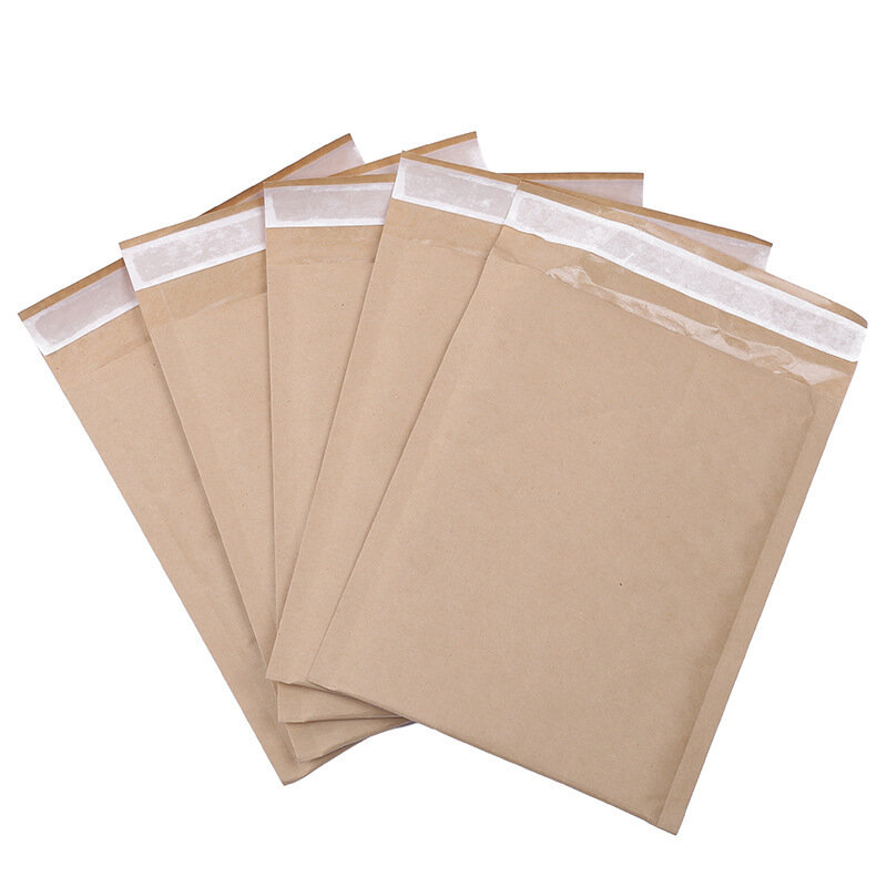 50 pces/11 tamanhos marrom bolha envelopes presente sacos de embalagem acolchoado correio envio envelope auto selo bolha correio sacos de armazenamento