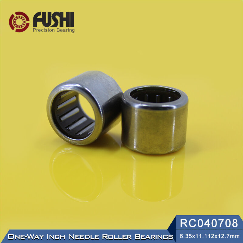 RC040708 Inch Size One Way Drawn Cup Needle Bearing 6.35*11.112*12.7 mm 10Pcs Cam Clutches RC 040708 Back Stops Bearings