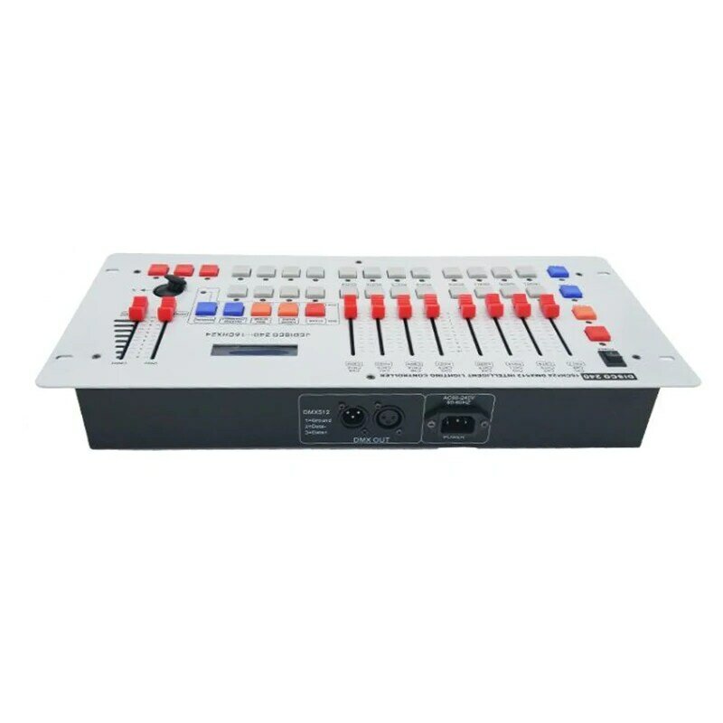 Gorąca sprzedaż Disco 240 kontroler DMX światło sceniczne DMX 512 konsola sygnału dla XLR-3 Led Par ruchoma głowica oświetlenie DJ efekt sceniczny światło