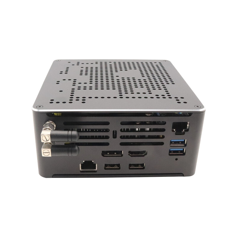 Игровой настольный компьютер Yohirs 10-го поколения NUC i9 10980HK i7 10870H i5 2LAN, мини ПК Windows10 2xDDR4 Max 64 Гб 2 * NVme 4K DP HD2.0
