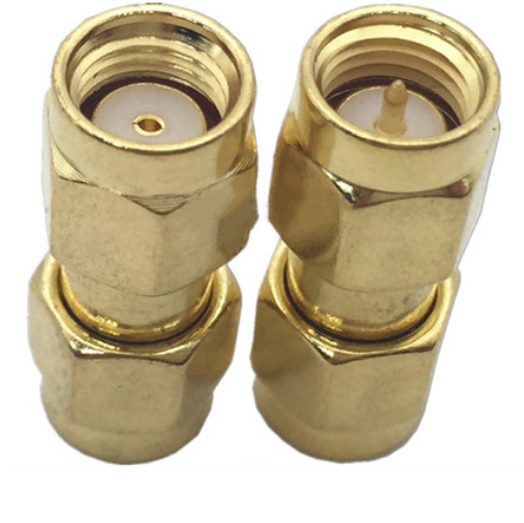 RP-SMA Male To SMA Male Plug RF Coaxial adapter Connectors
