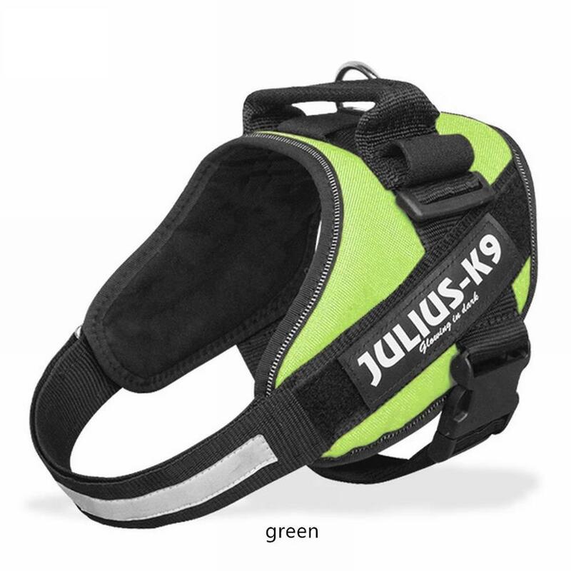Новая шлейка для собак, жилет для маленьких и больших собак JULIUS K9, водонепроницаемая нейлоновая шлейка для тренировки питомцев, Arneses