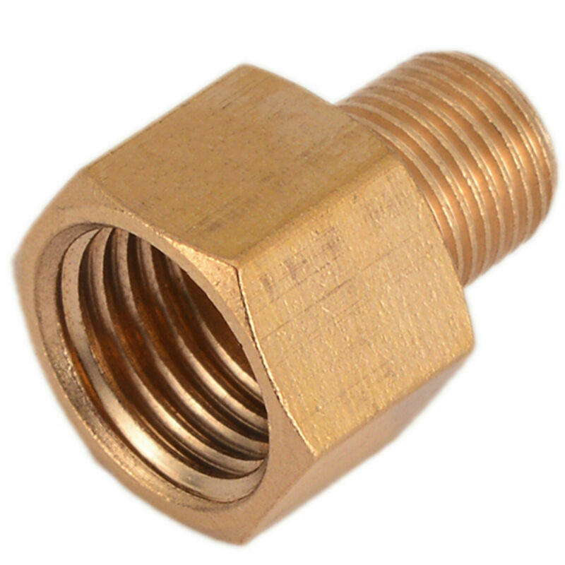 Adaptador familiar 1/8 macho bspt para fêmea 1/8 rosca conector de cobre adaptador de acoplador soquete de ferramenta de encaixe de tubulação