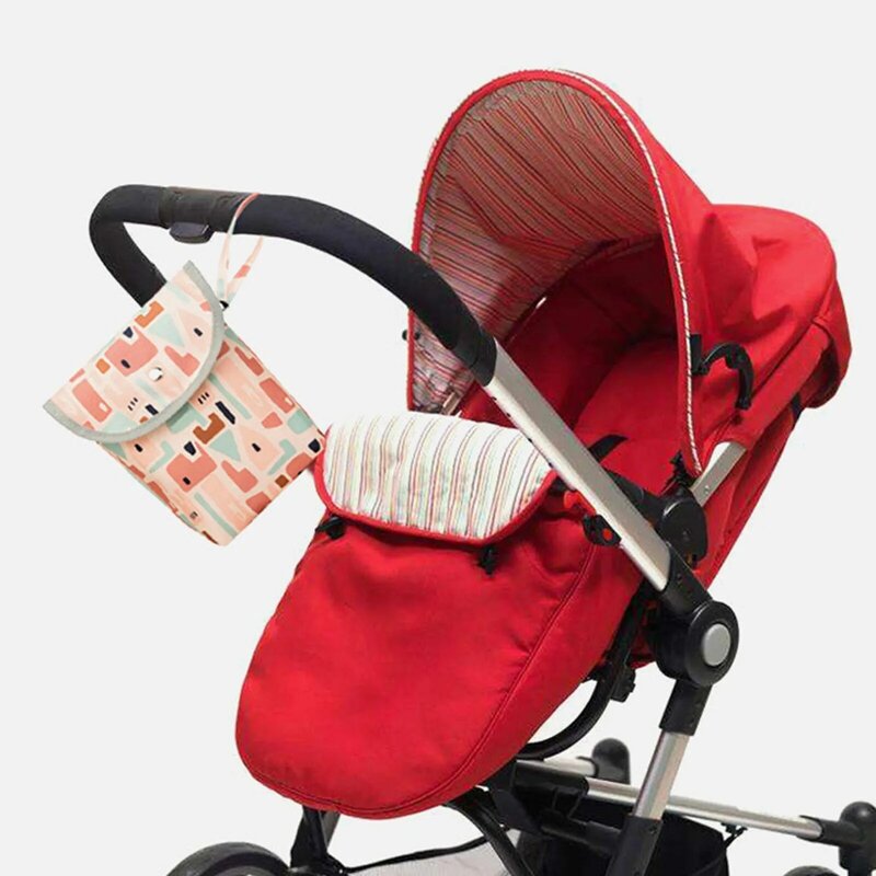 Bolsas de pañales de maternidad para bebé, bolso impermeable, mochila de tela húmeda, cubierta reutilizable para el cuidado de niños pequeños
