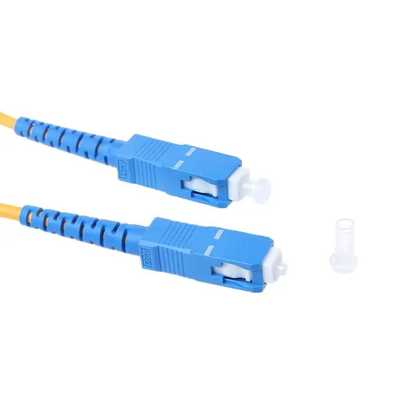 Sc/UPC-SC/UPC-SM 3mm cabo de ligação em ponte de fibra óptica único modo extensão cabo de remendo transporte da gota