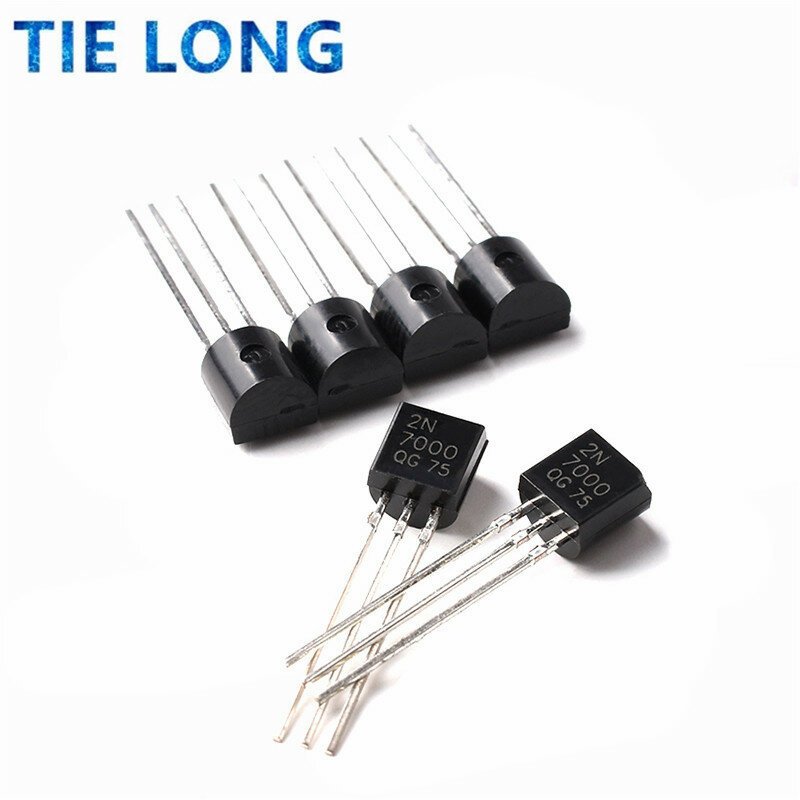 MOSFET TO-92 n-channel 100PCS 2N7000 nuovi prodotti e ROHS