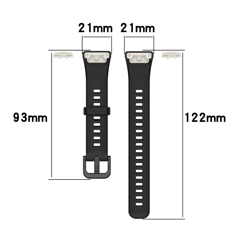 Cinturino da polso in Silicone per cinturino Huawei Band 6 Pro Smart bracciale per Honor Band 7 6