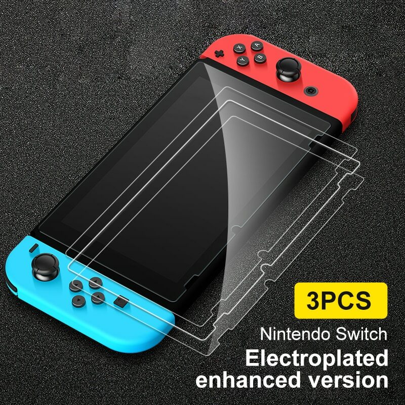 2/3PCS ป้องกันสำหรับ Nintendo Switch สำหรับ Nintendos สวิทช์ Oled Lite NS อุปกรณ์เสริมฟิล์ม