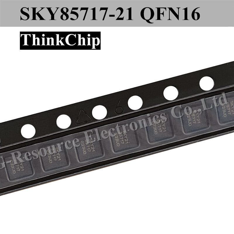 Chip IC Front-End, SKY85717-21, SKY21, 85717, QFN, 5GHz, 802.11AC, novo, original, 10pcs