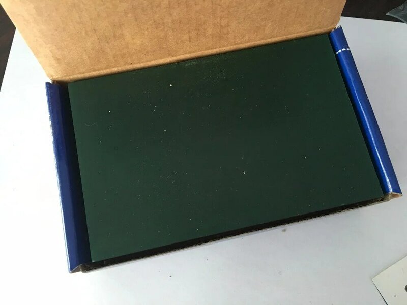 Bloc de cire verte pour bijoux, outil de bijouterie, 145mm x 90mm