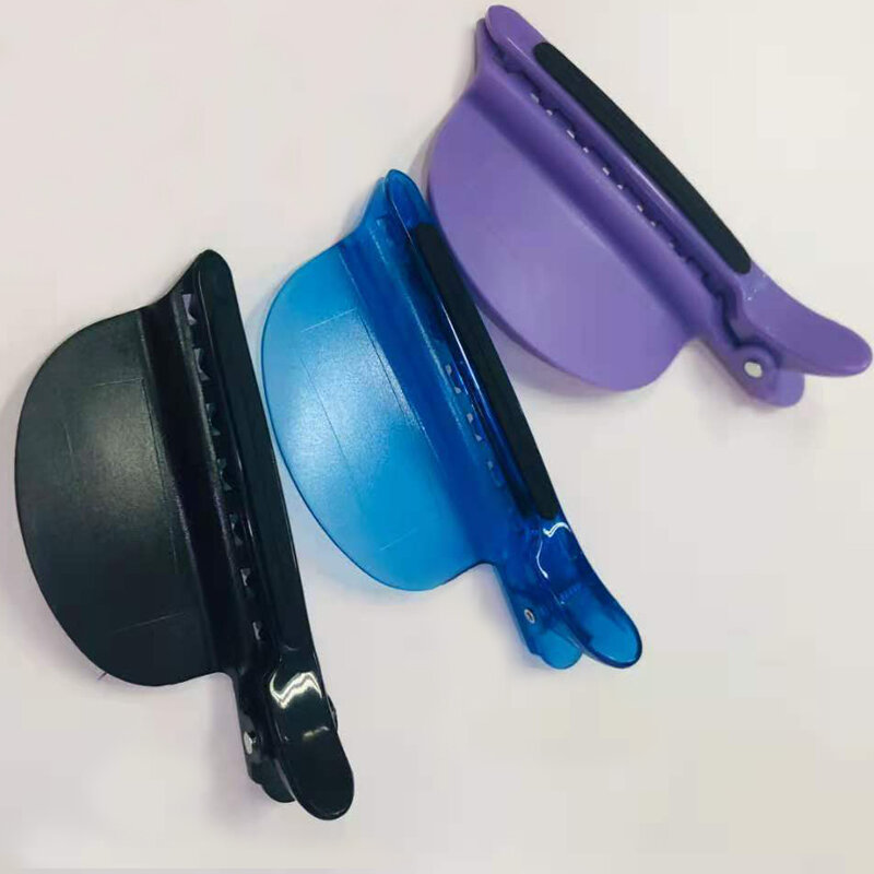 Clipes separadores de fácil/velocidade, cor azul, clipes de secagem para extensão de cabelo