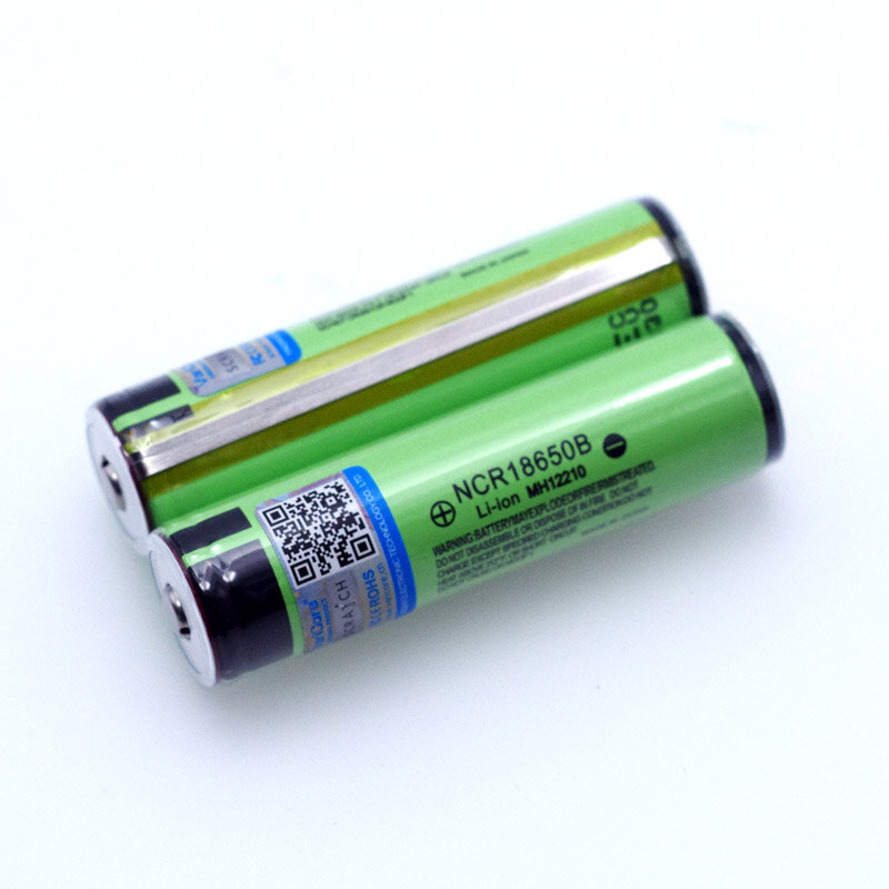 充電式リチウムイオン電池18650 ncr18650b,pcb付き,懐中電灯電池用,3.7 mah,3400 v,新品,オリジナル