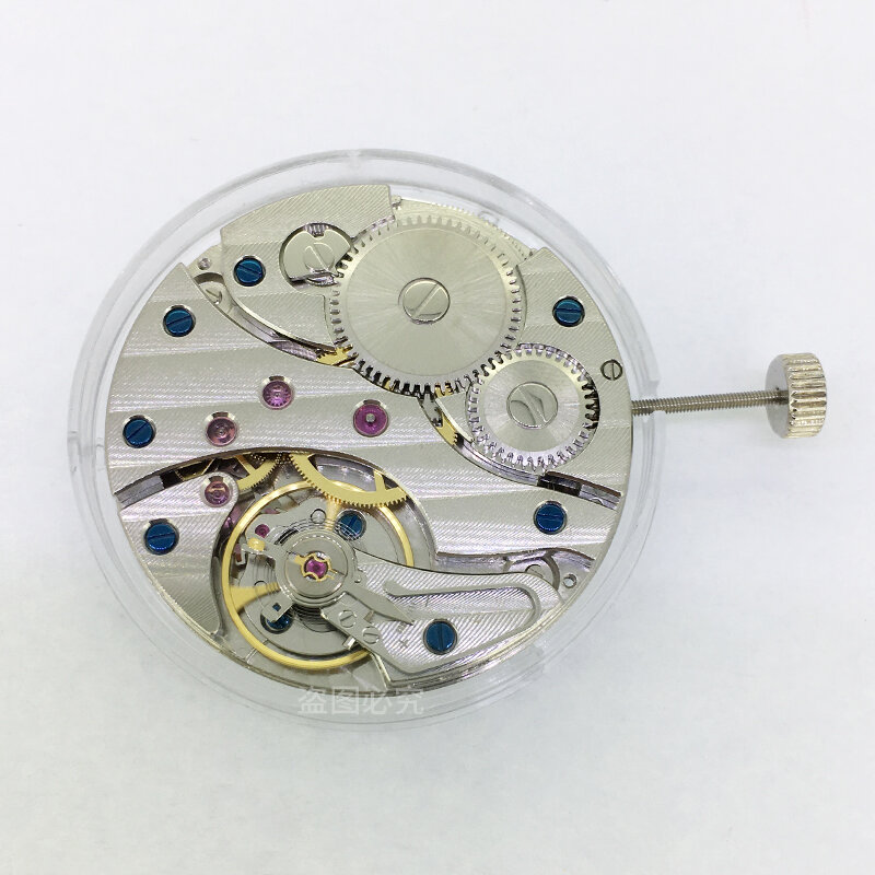 ساعة رجالي فيتاج ذاتية الحركة بها 17 مجوهرات 6497 بعنق بجعة ورقبة ميكانيكية